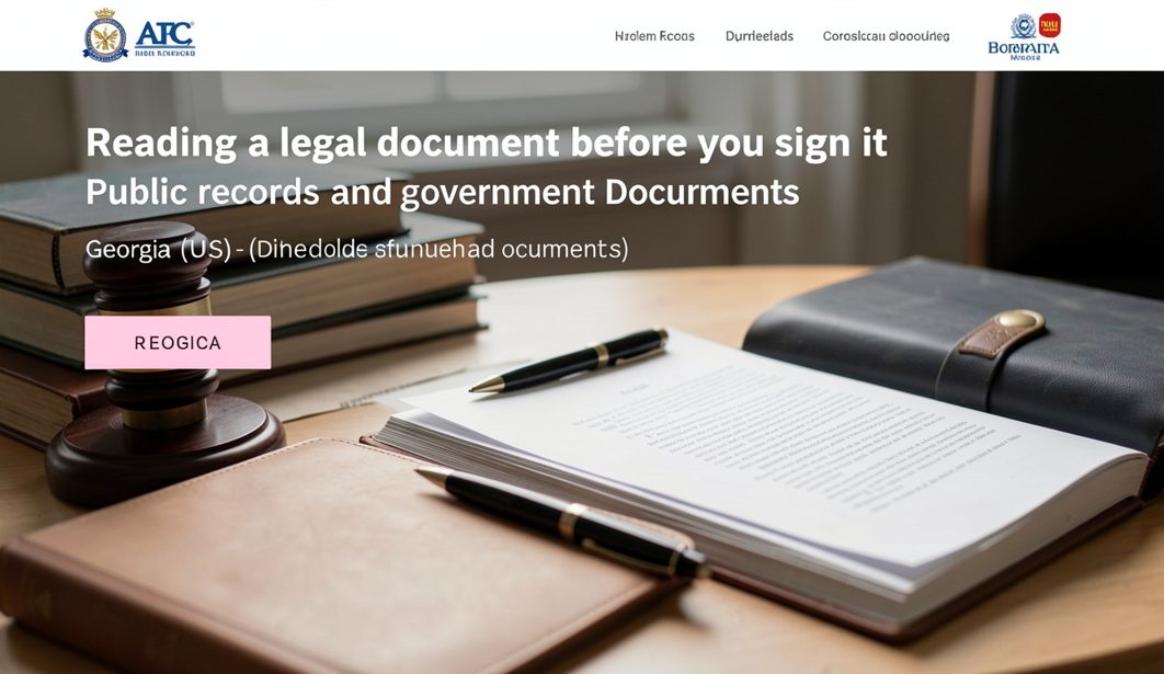 A multi-page contract lying open with a pen resting across the signature page